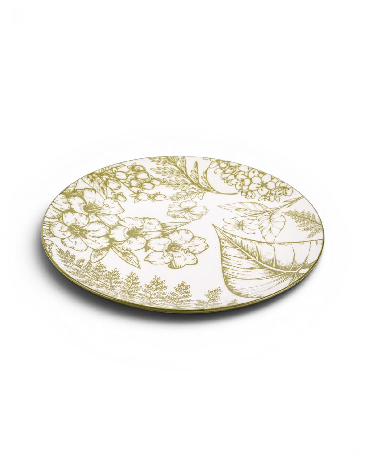 Hazel porcelain side plates for serving cakes, pastries, and biscuits