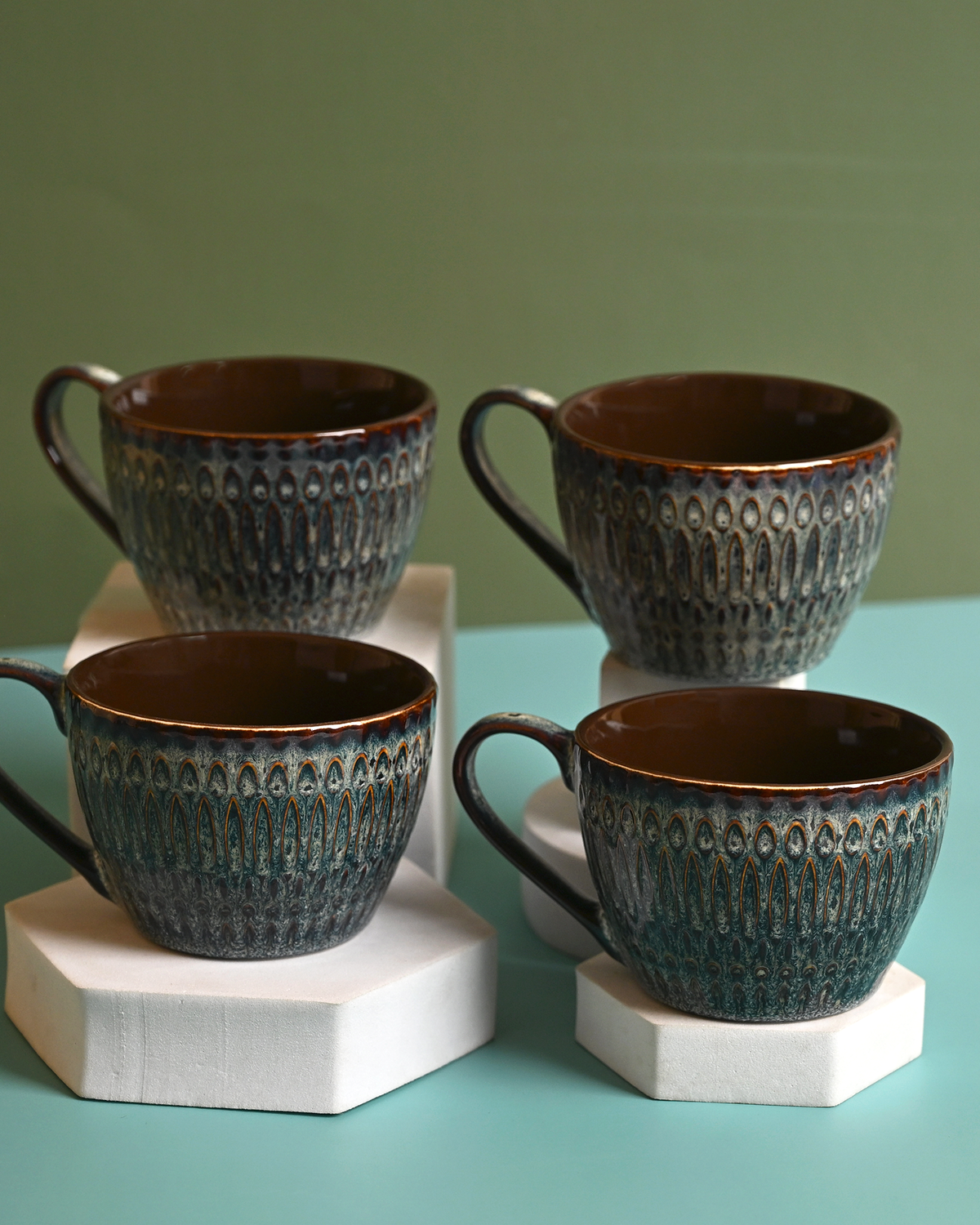 Imperial new bone china tea cups set of 4