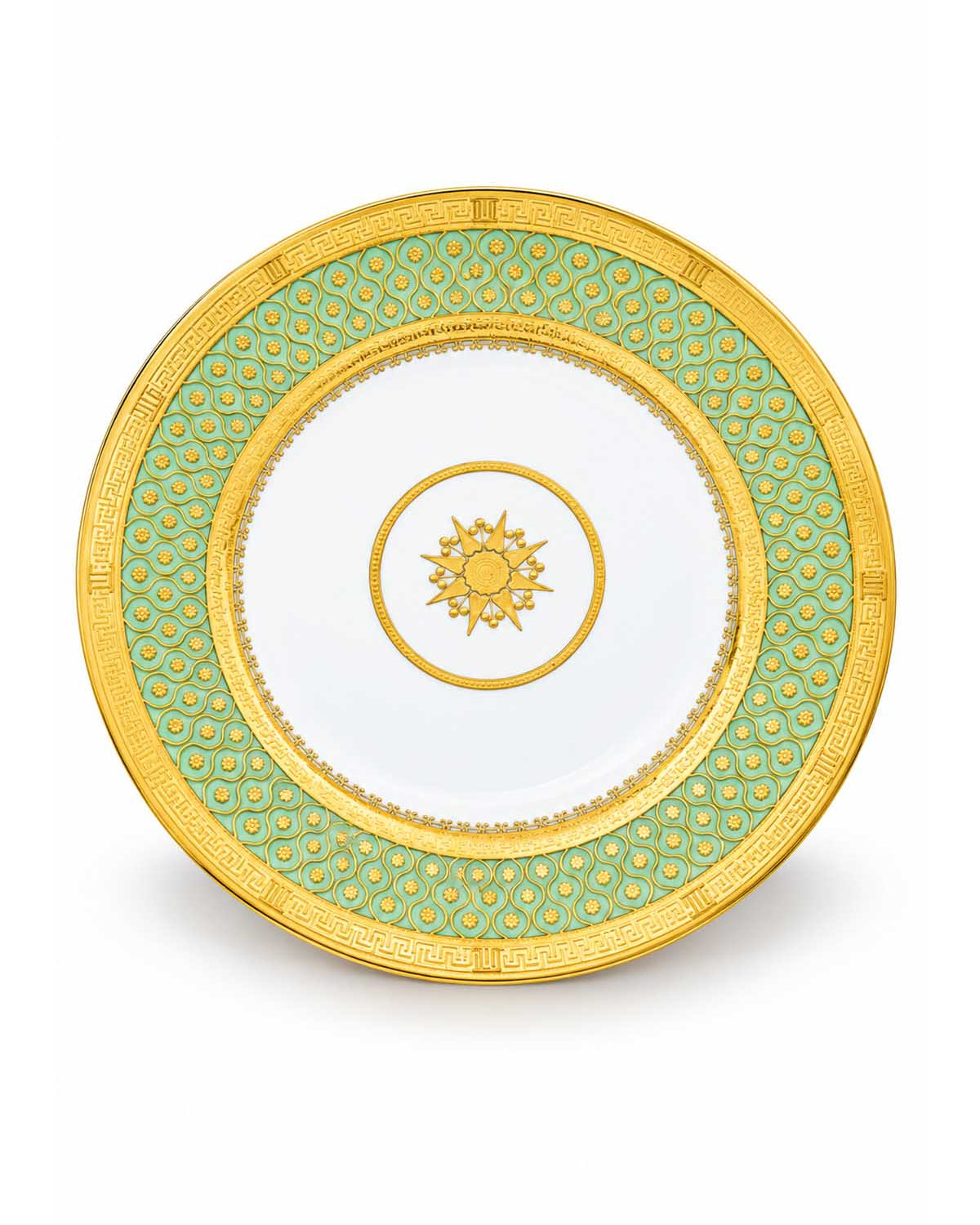 Ira 28 Piece Real Gold Dinner Set product close-up