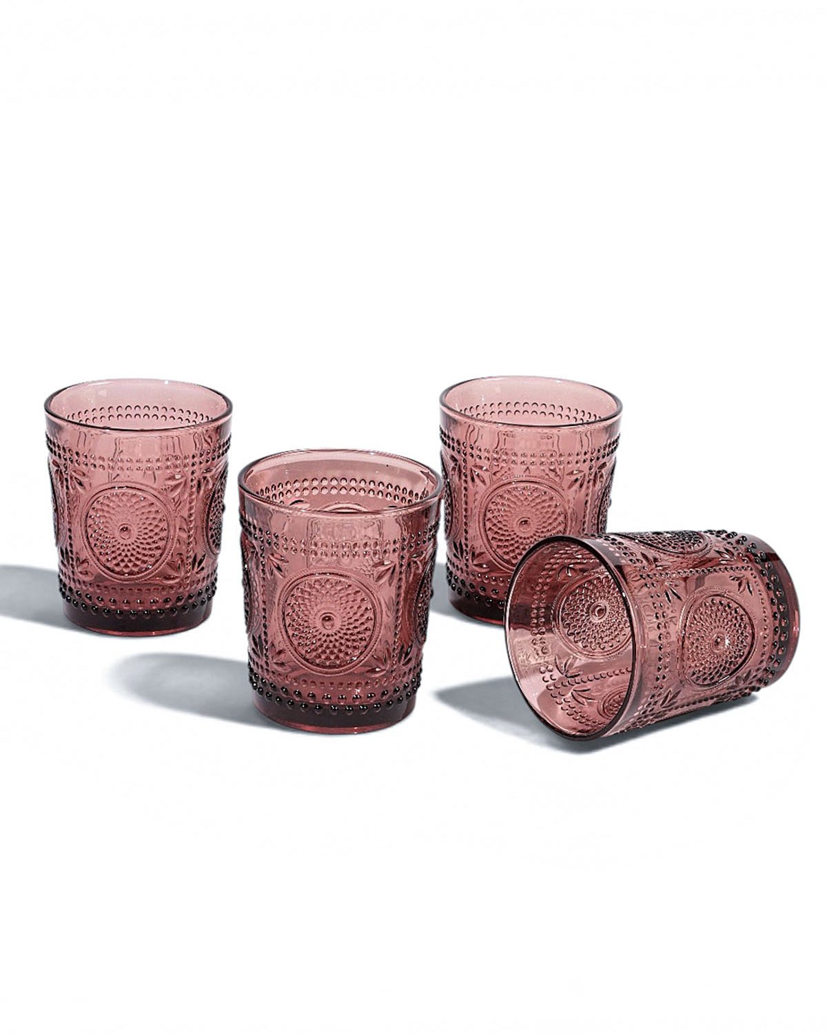 Juni perfect-textured drinking glasses set of four