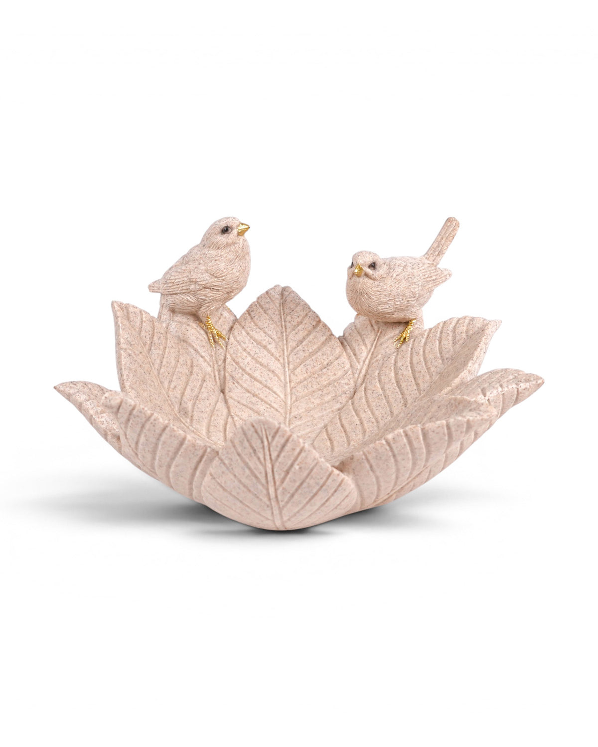 Kuhu Songbird Leaf Organiser displayed on a desk