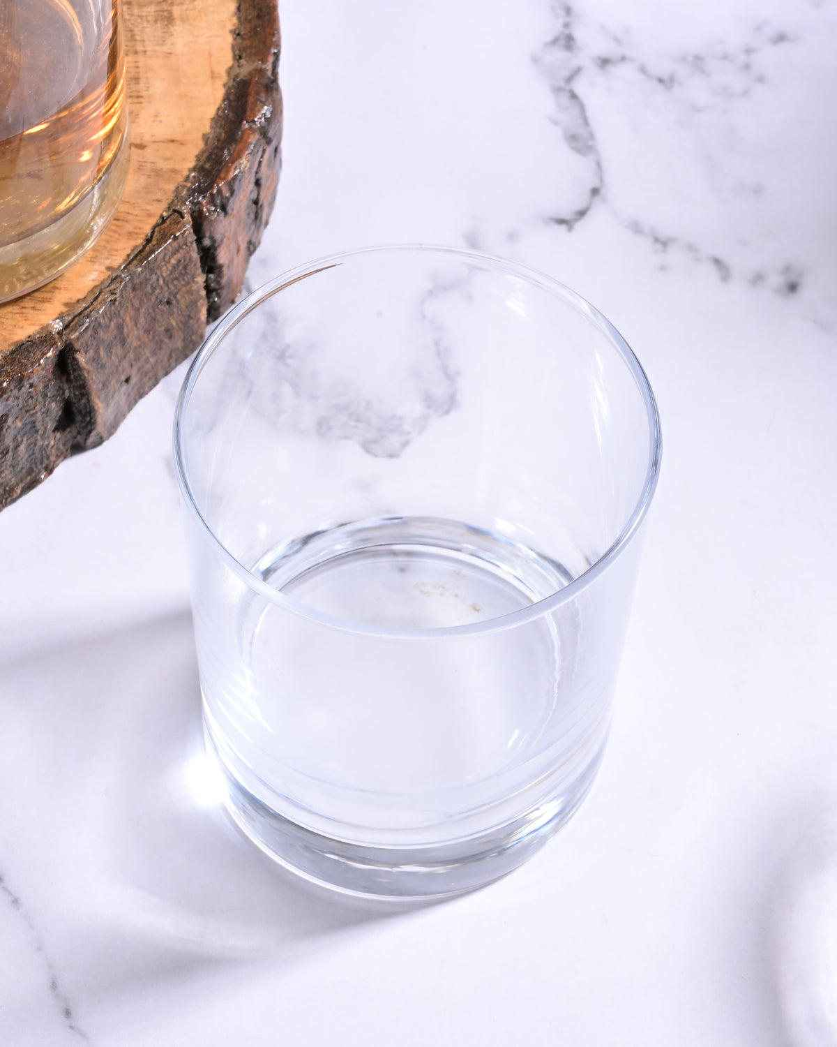 Contemporary Luminous glassware pair