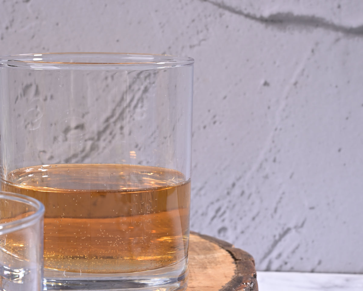Premium glassware pair with sleek design