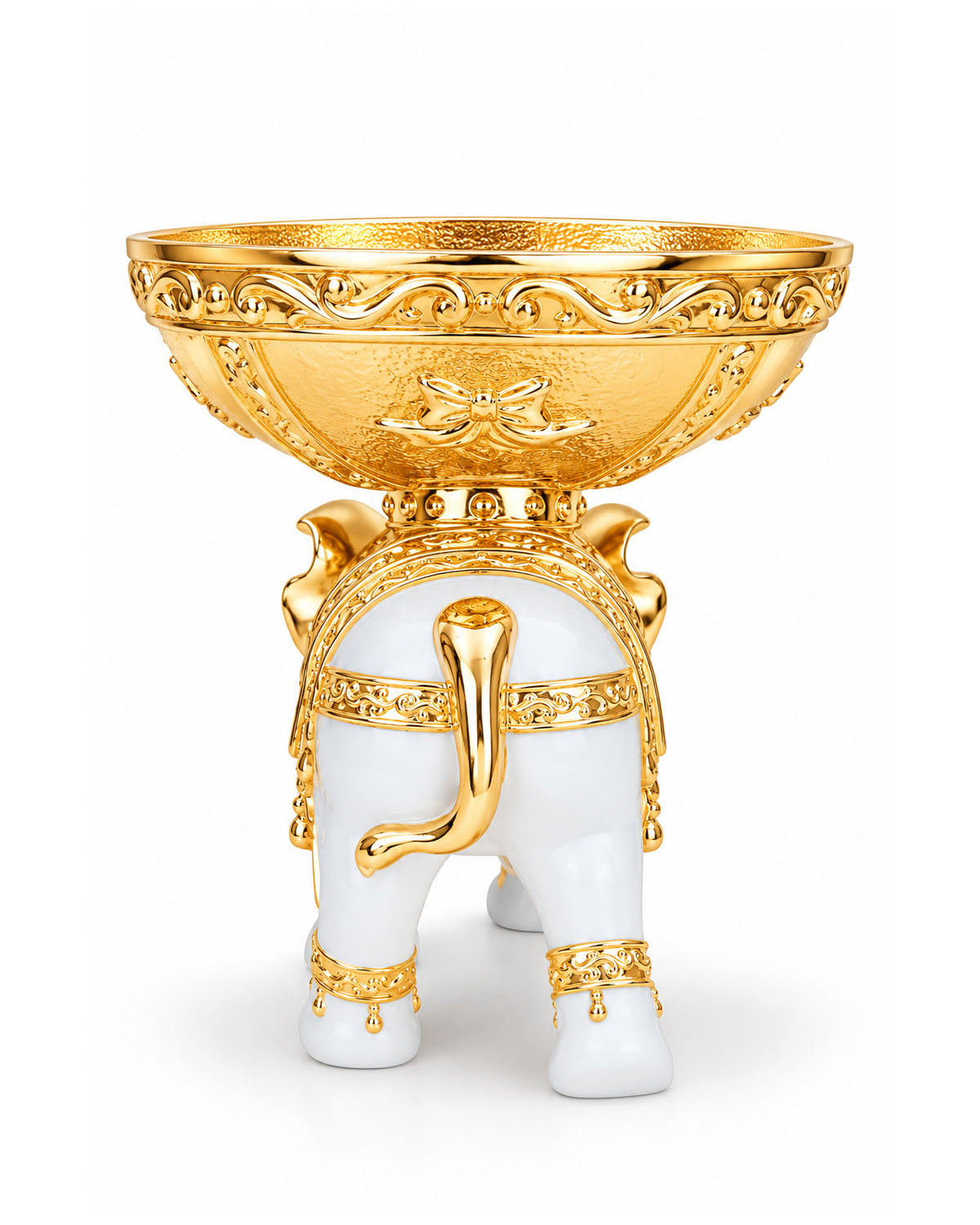 Majestique Royal Elephant Showpiece with intricate detailing