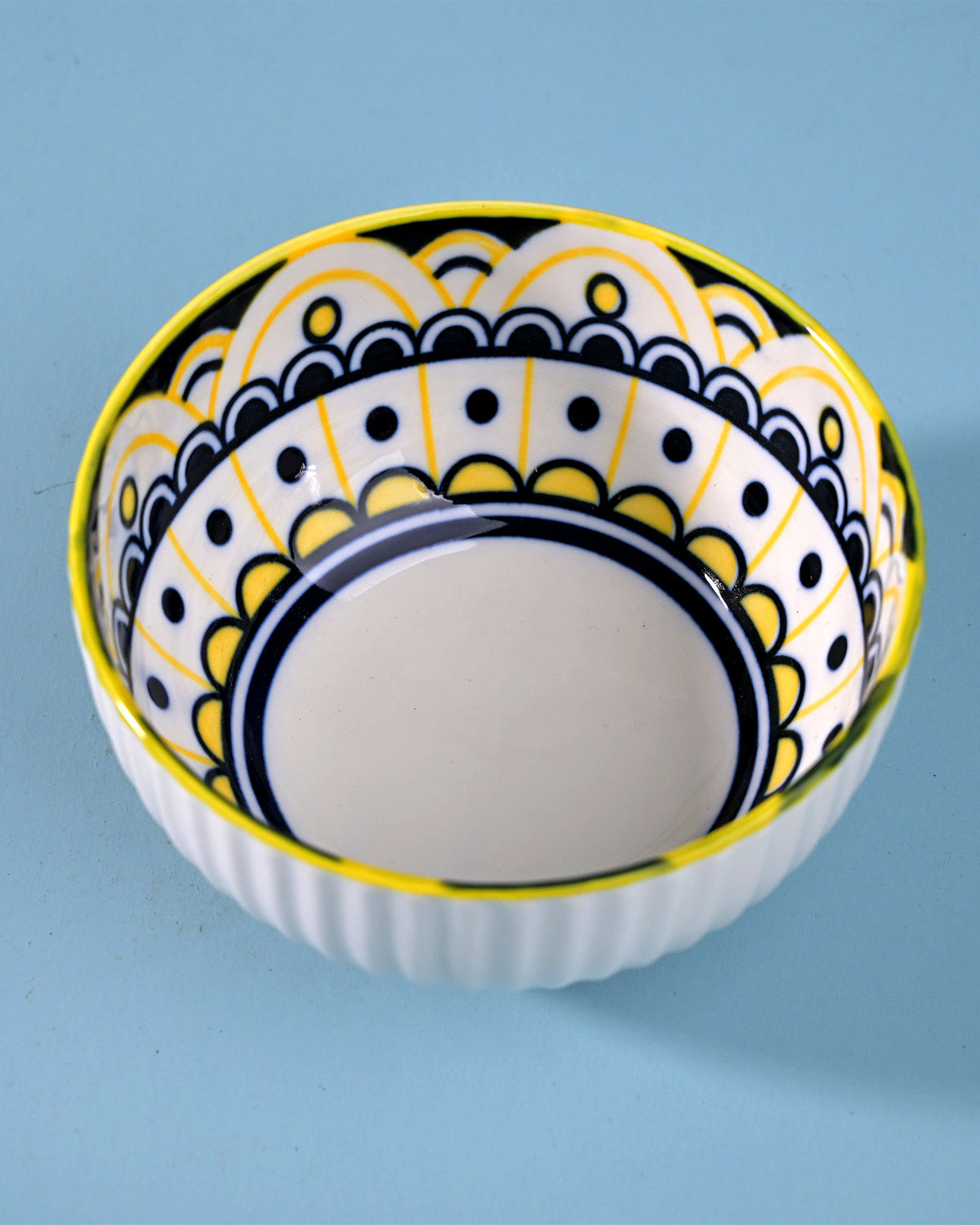 Two-piece Mandala porcelain bowl set