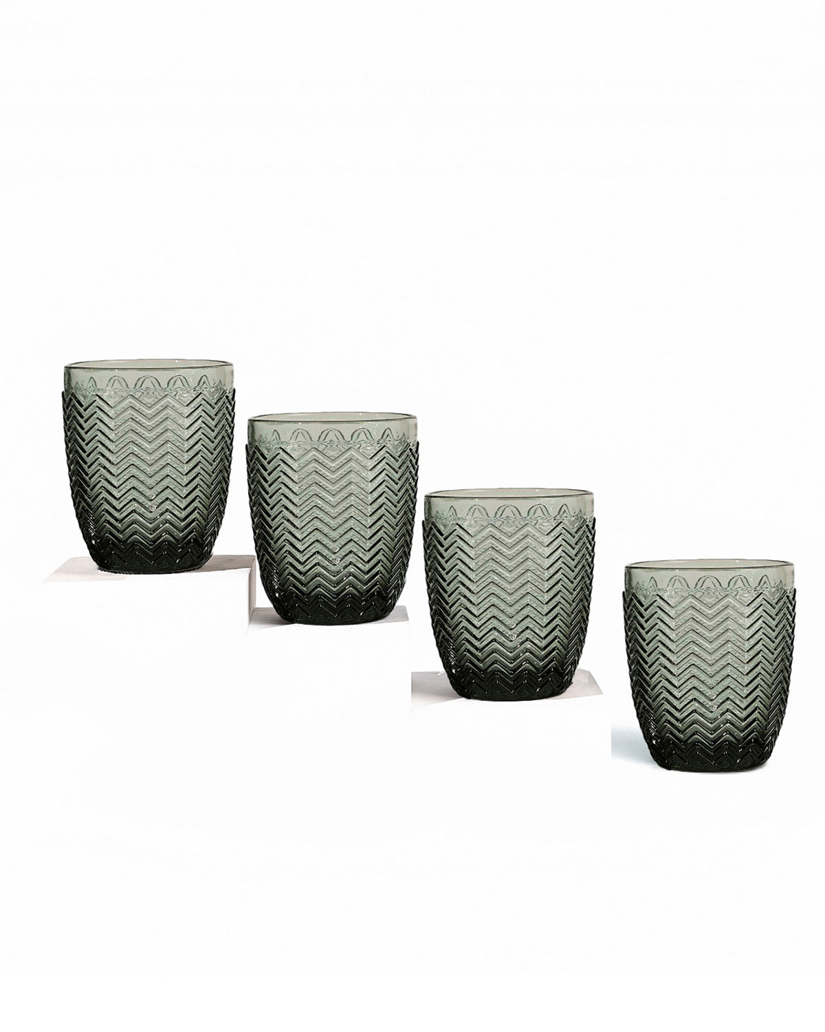 Meraki textured glassware for stylish beverages
