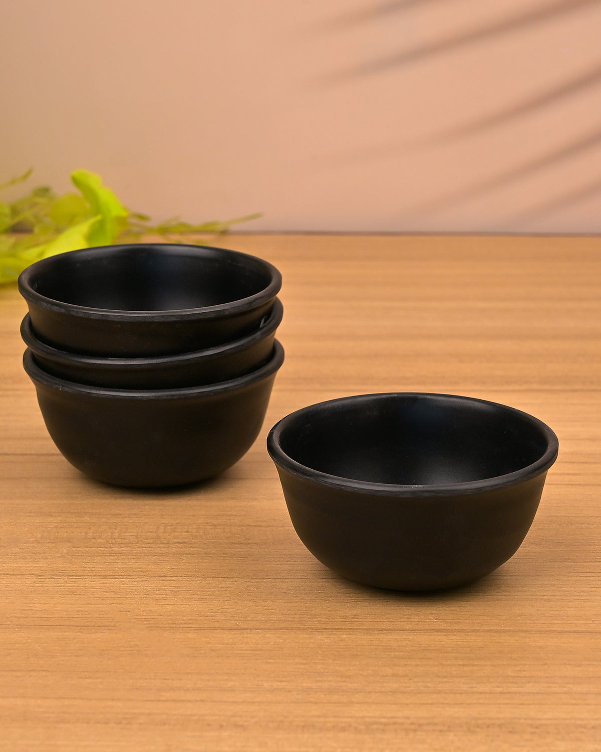 Midnight Black bowls for serving