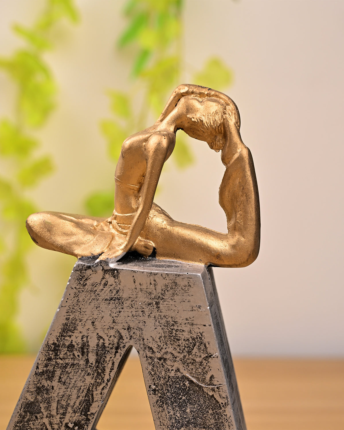 Mindful yoga wall decor for a calm and peaceful space