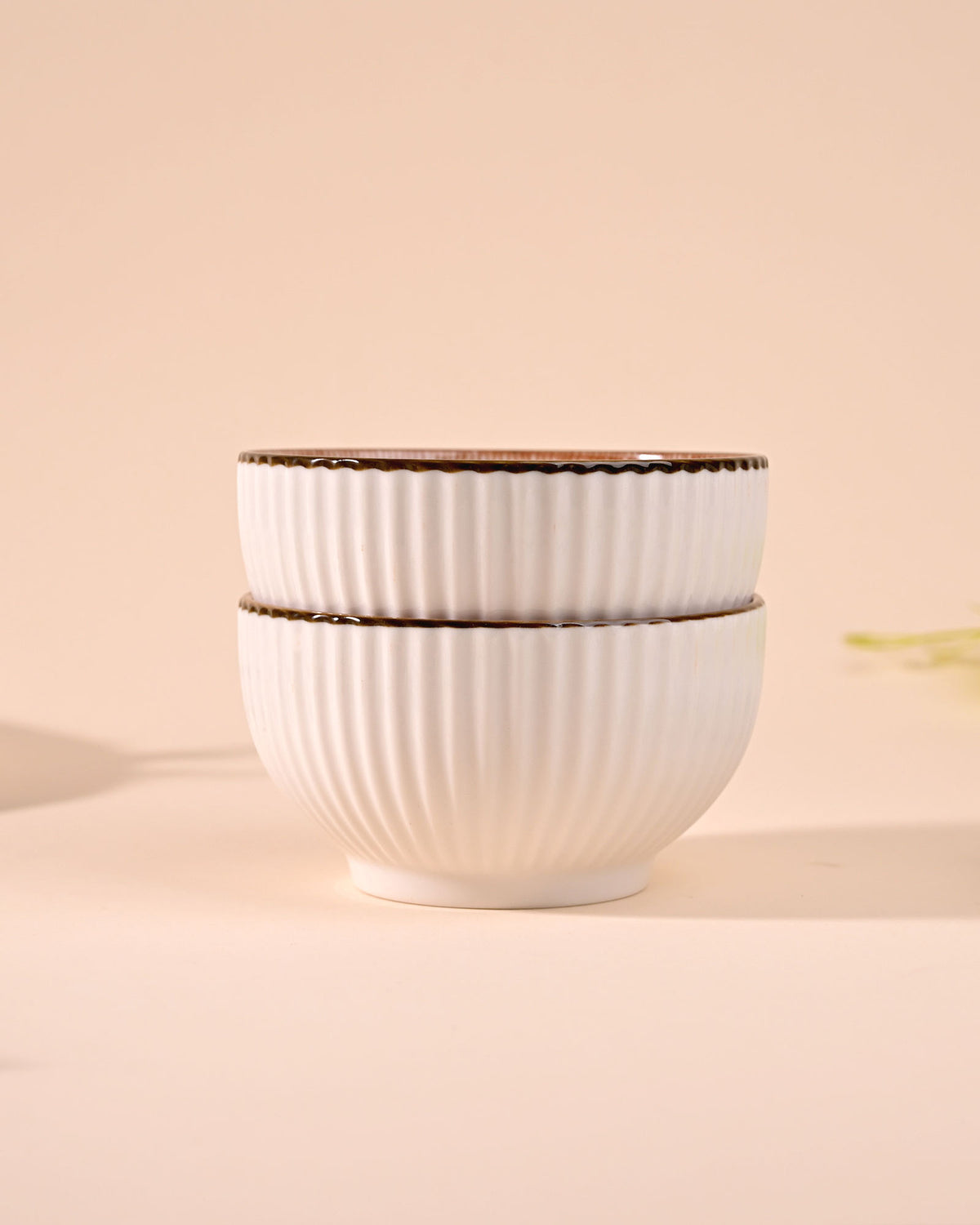 Pair of decorative Monsoon Dreamscape porcelain bowls