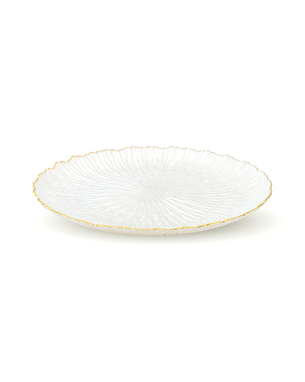 Moonstone Dinner Set showcasing elegant gold detailing