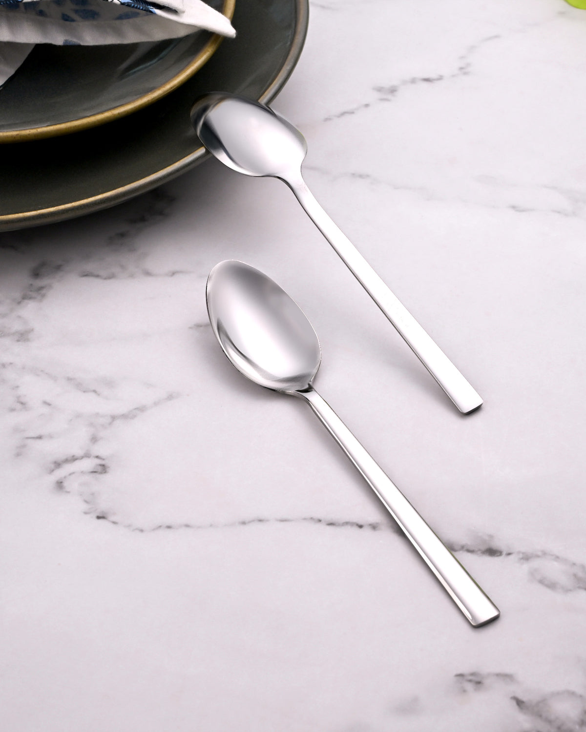Elegant Morning Shine Teaspoons for Tea and Coffee Serving