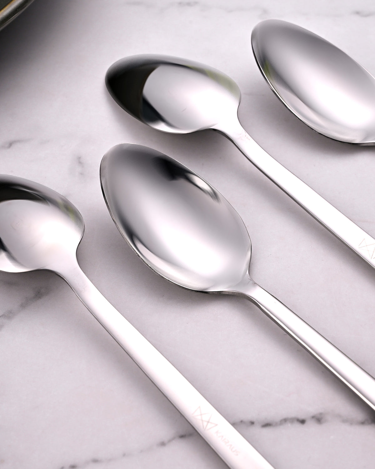 Morning Shine Tea Spoons Set of 4 for Everyday Use