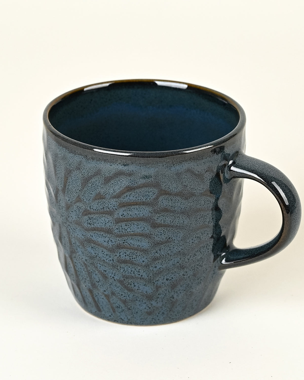 Mosaic patterned ceramic tea cup set