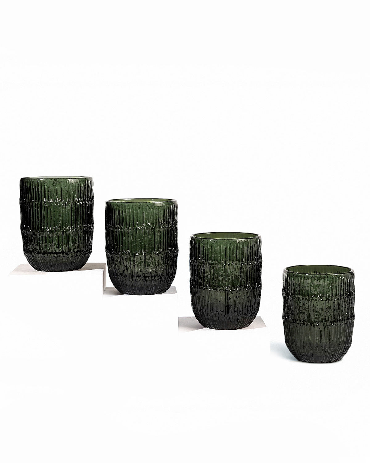 Muse artistic glassware for stylish beverages