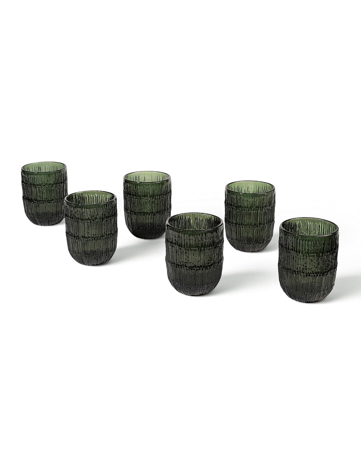 Muse artistic drinking glasses set of 6