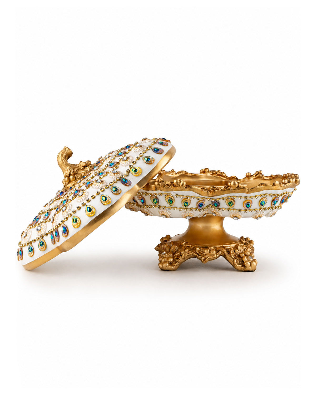 Palace Bouquet Dry Fruit Box featuring an elegant decorative design