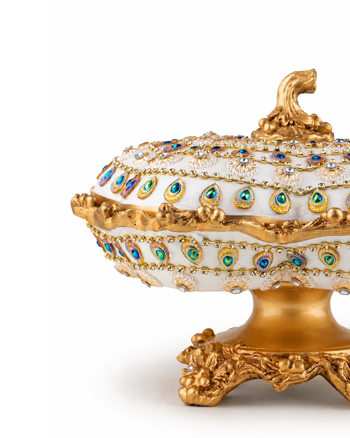 Palace Bouquet Dry Fruit Box showcasing its beautiful floral design