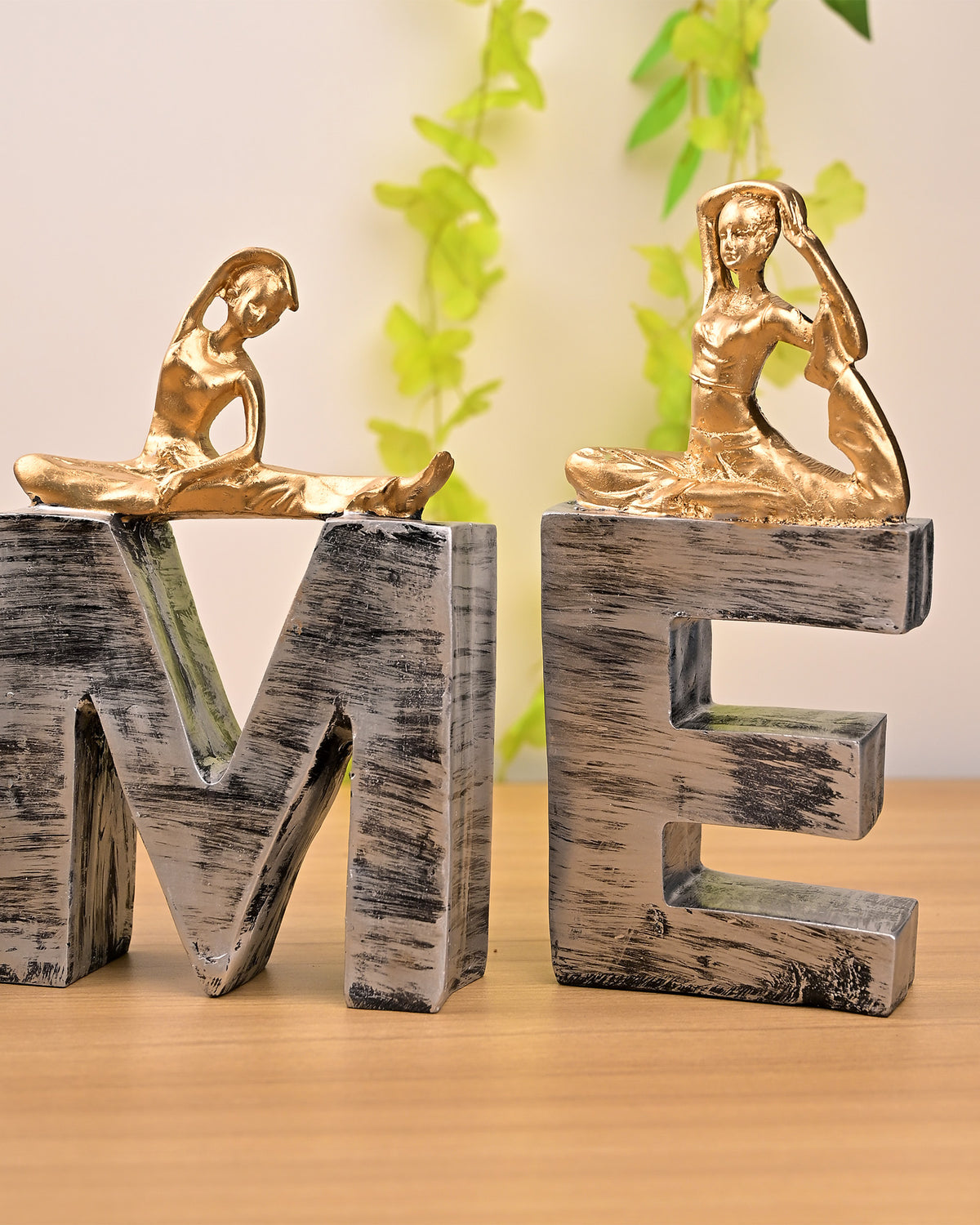 Inspirational Peaceful Home Yoga wall decoration