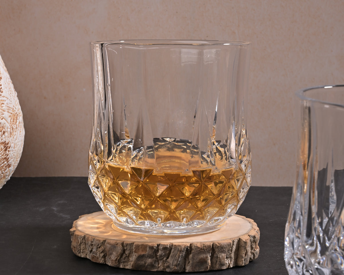 Elegant Clear Glass Tumblers