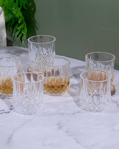 Modern Clear Glass Set