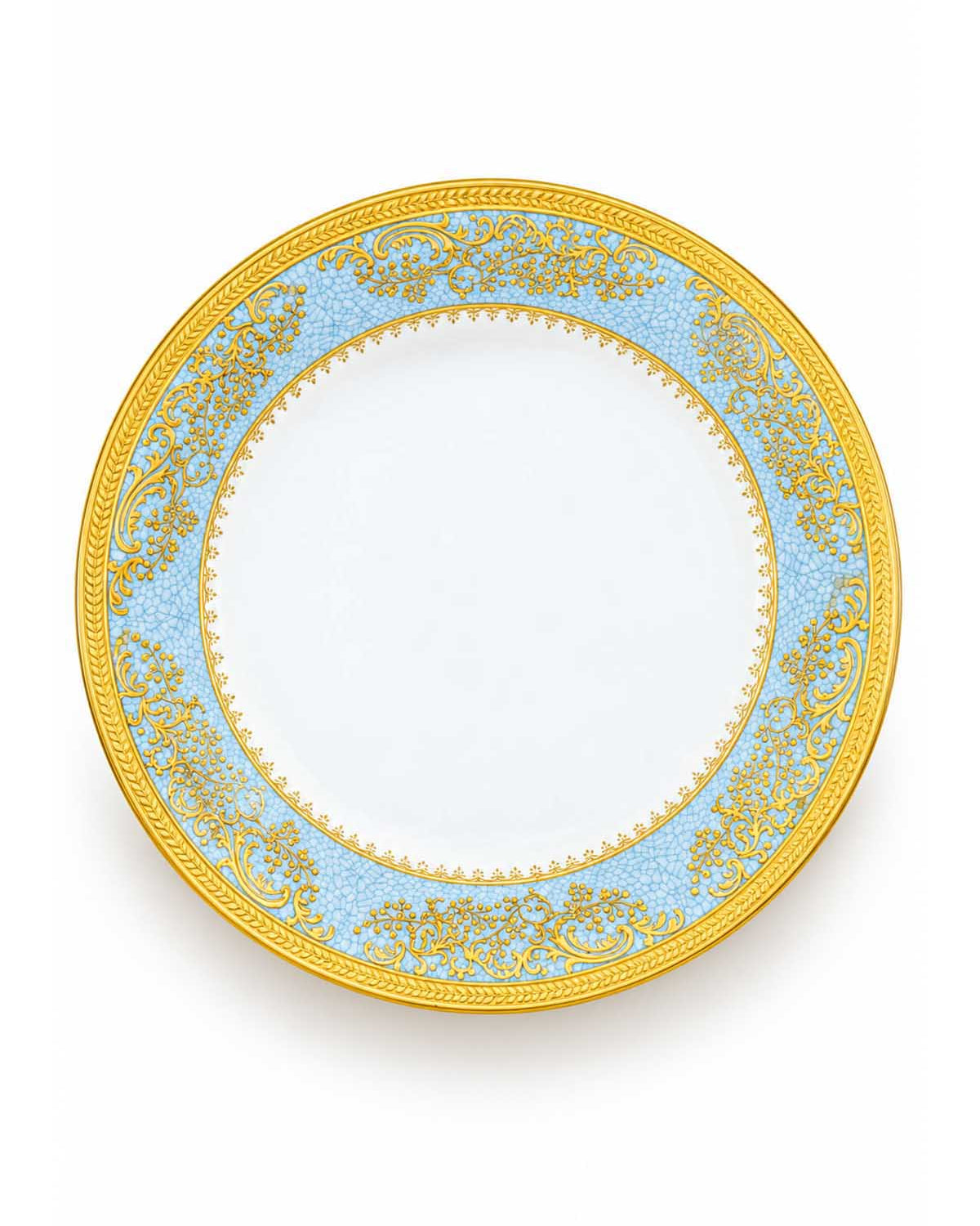 Riva Real Gold Dinner Set 28 Pcs arranged on a dining table