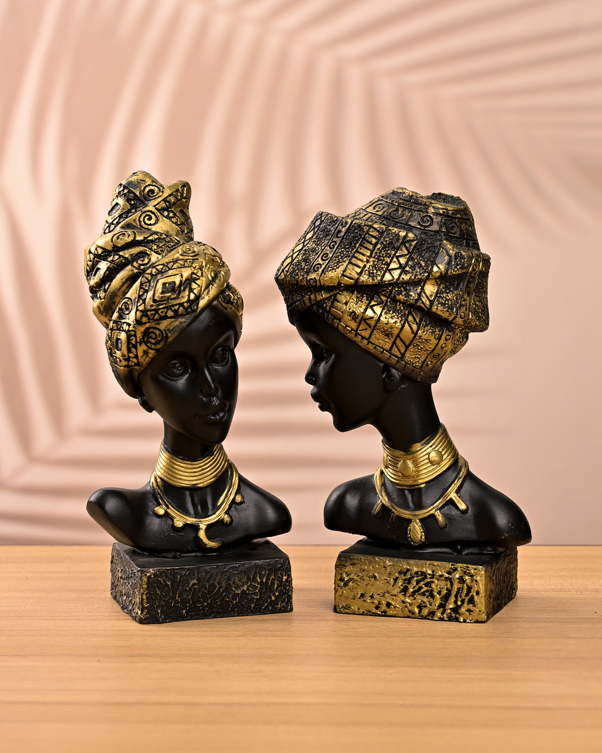 Royal African Queen Figurines decorative set for home decor