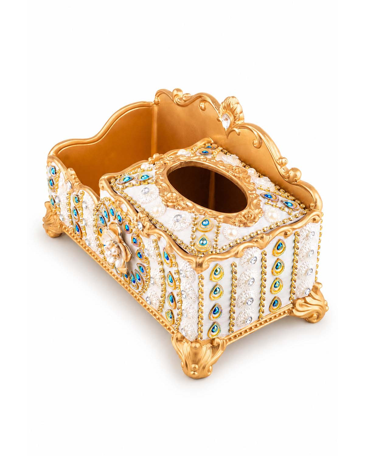 Royal European tissue holder with elegant classic design