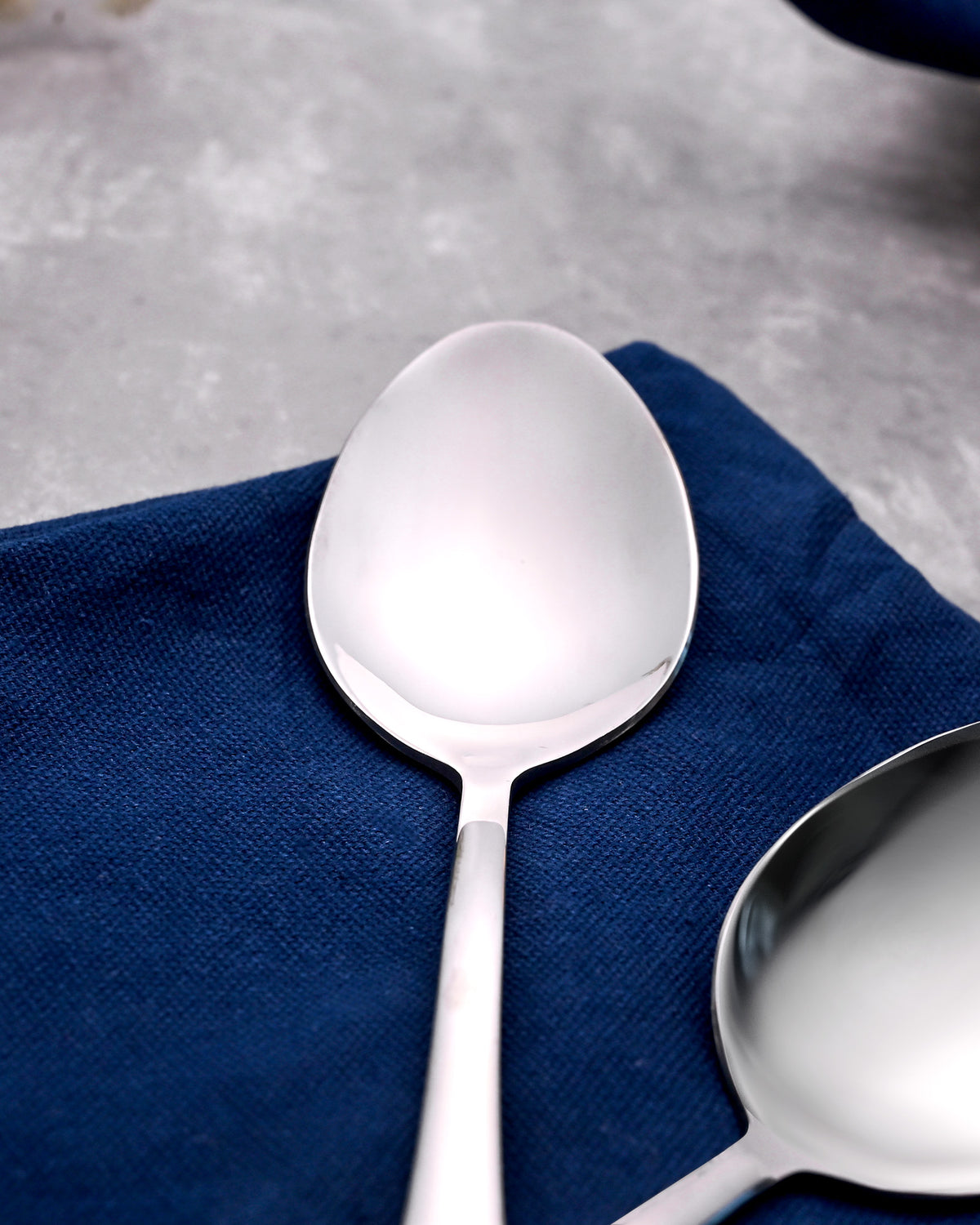 Sleek & Shiny Stainless Steel Spoons – Modern Design for Stylish Table Settings