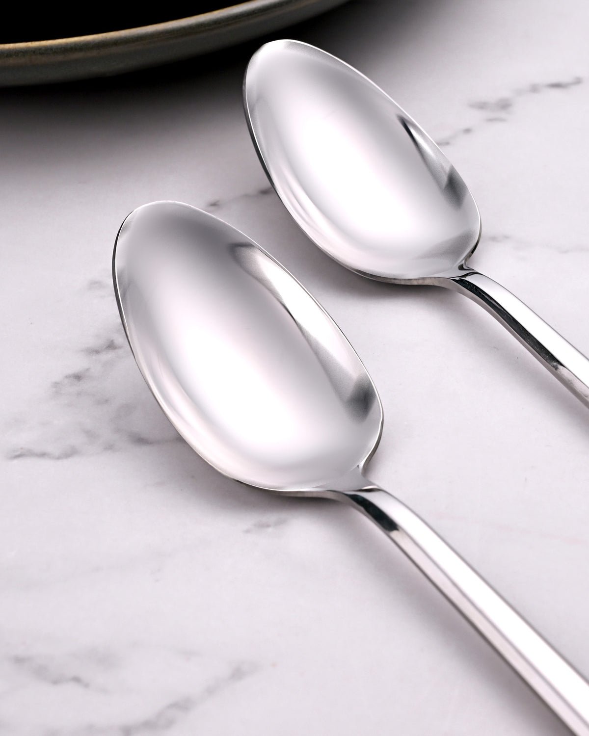 Sleekline Stainless Spoons Set of 2 for Everyday Dining