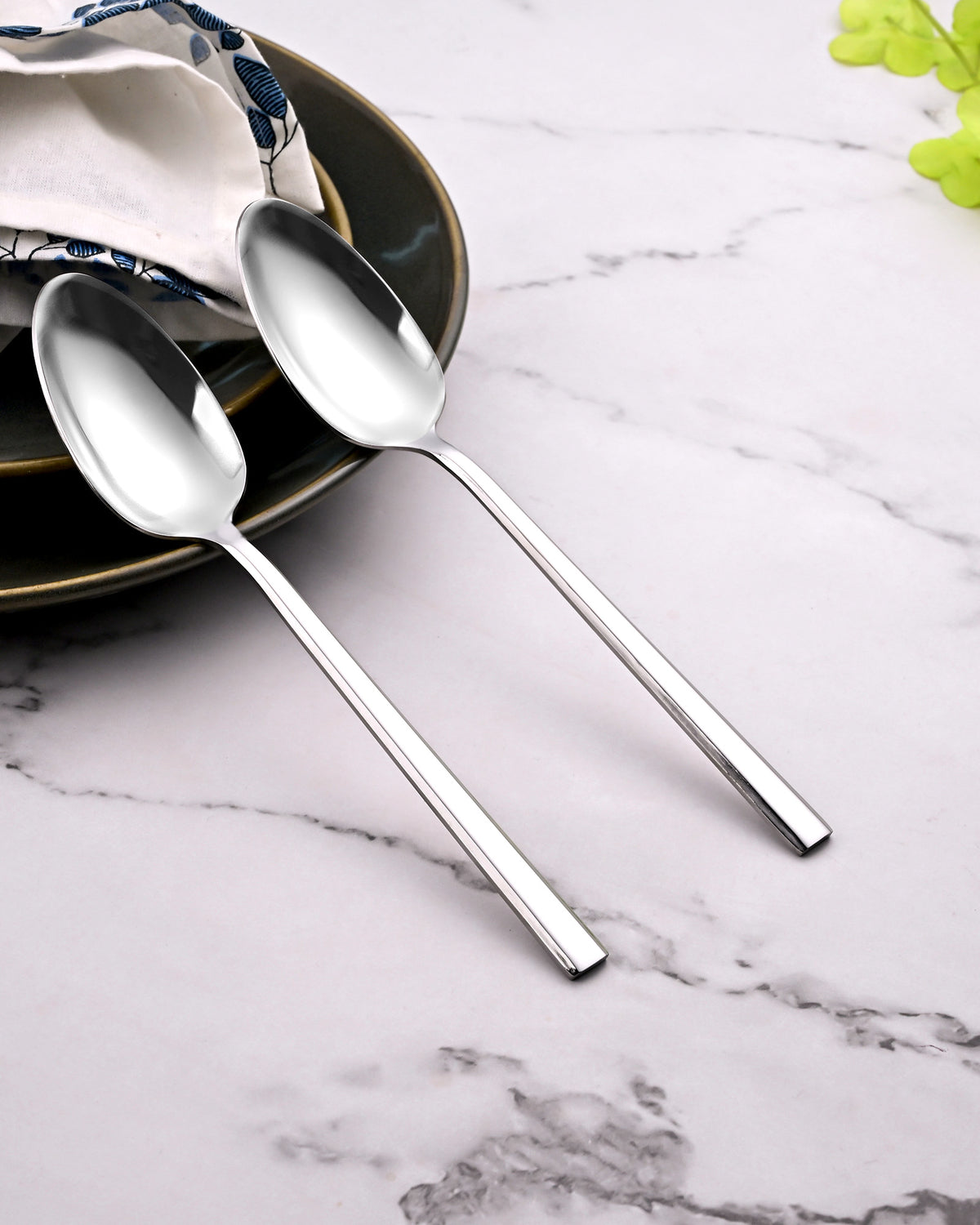 Sleekline Stainless Spoons for Serving Tea, Coffee, and Desserts