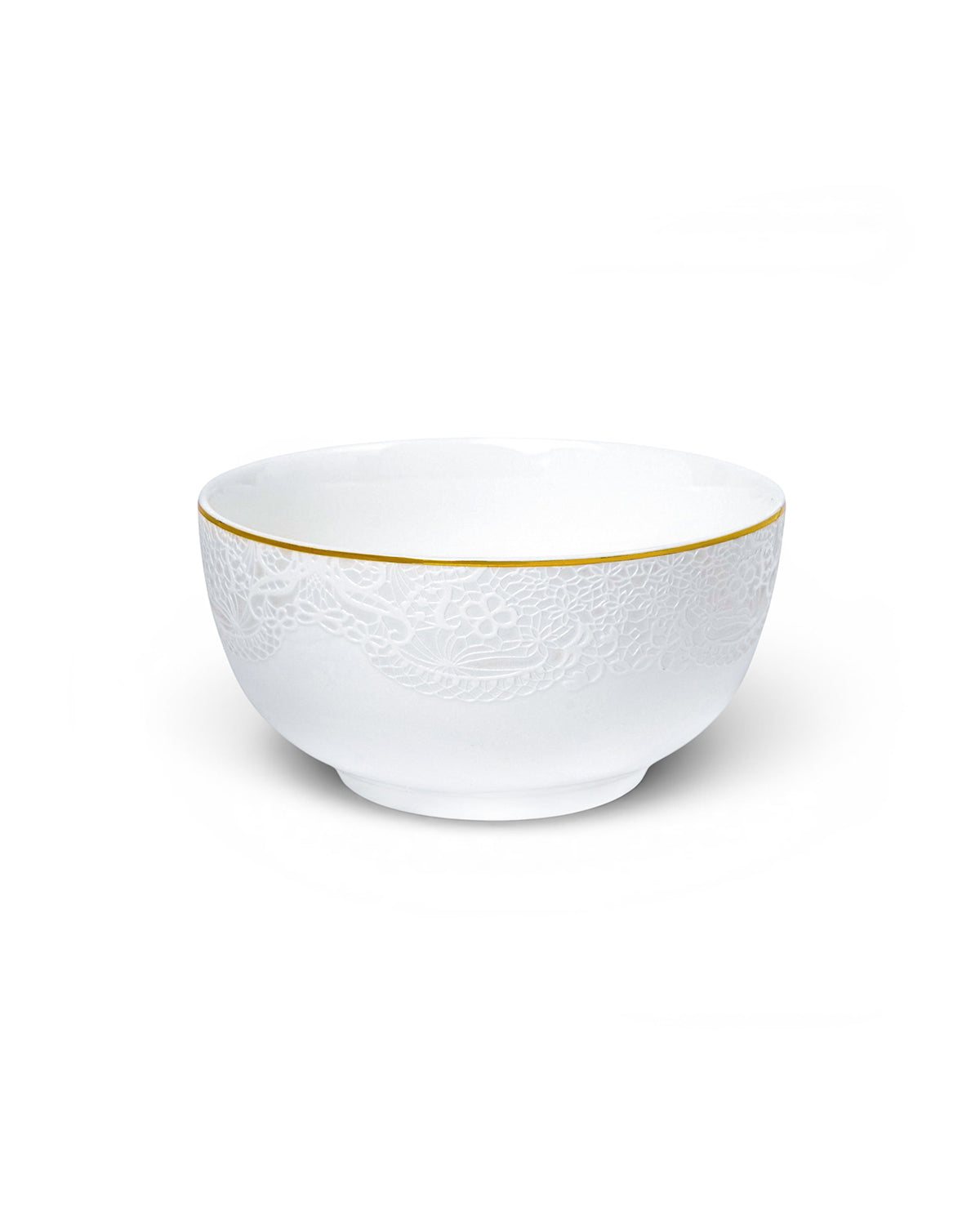 Snowflake 24K gold dining bowl