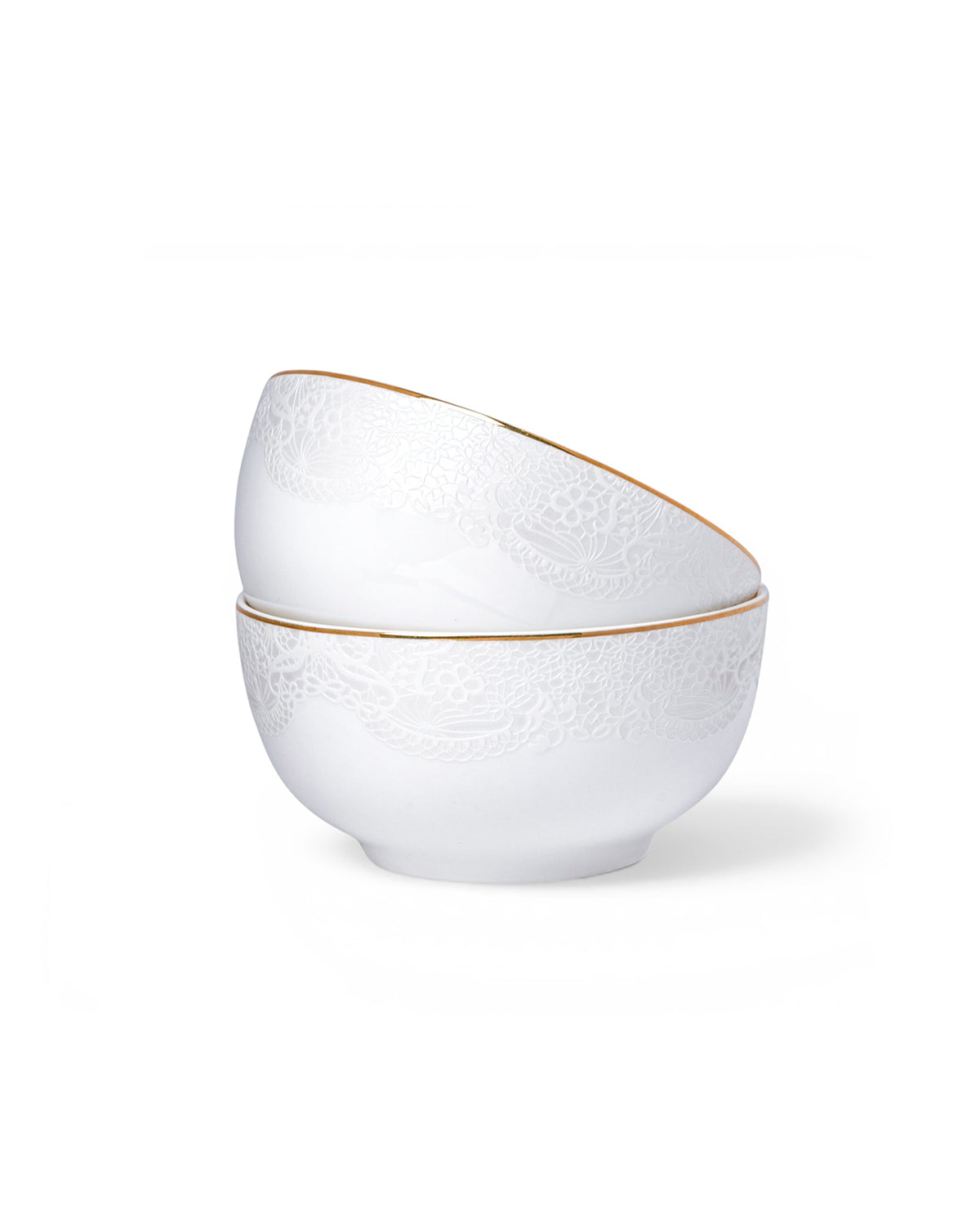 24K gold dining bowl
