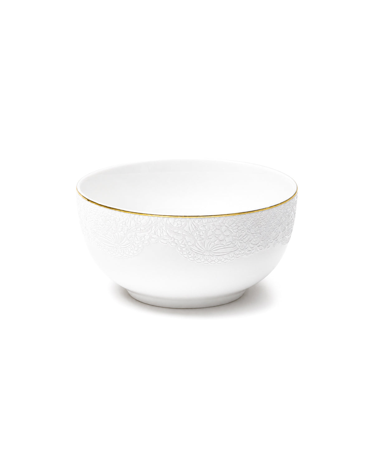 Snowflake 27-piece porcelain dinner set with 24K gold detailing