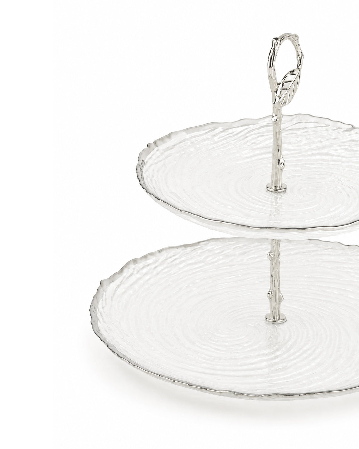Elegant Canopy 2-Tier Serving Stand for serving snacks and desserts