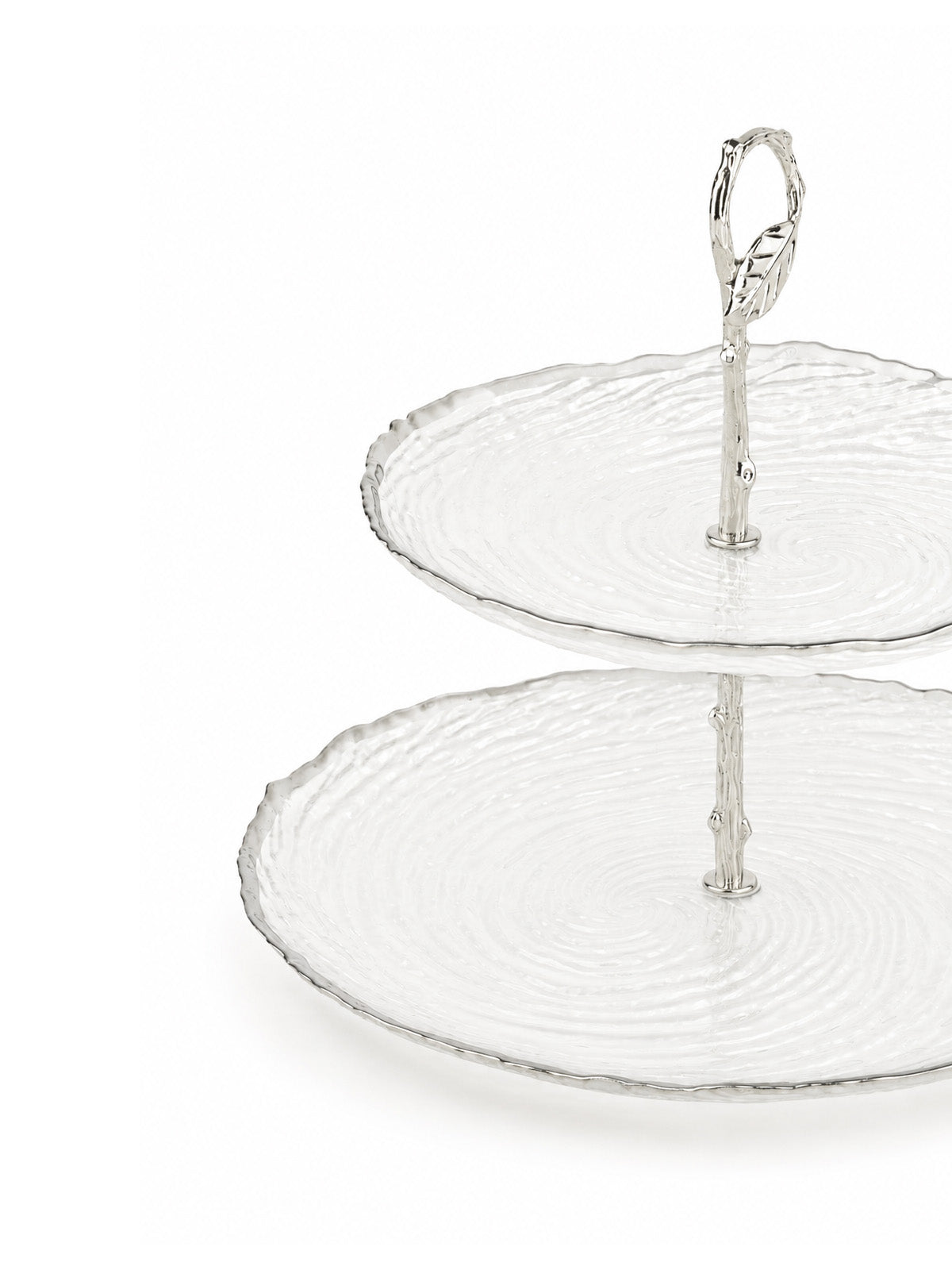 Elegant Canopy 2-Tier Serving Stand for serving snacks and desserts