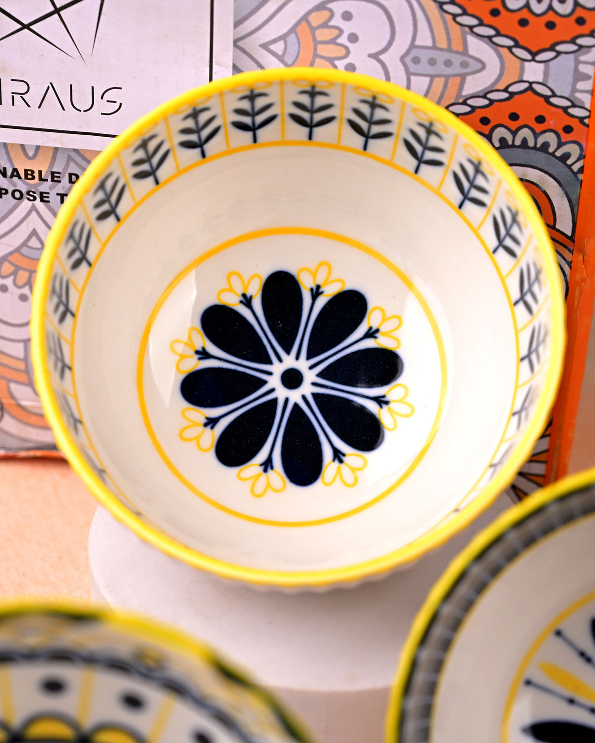 The Nest porcelain bowls for serving food and snacks