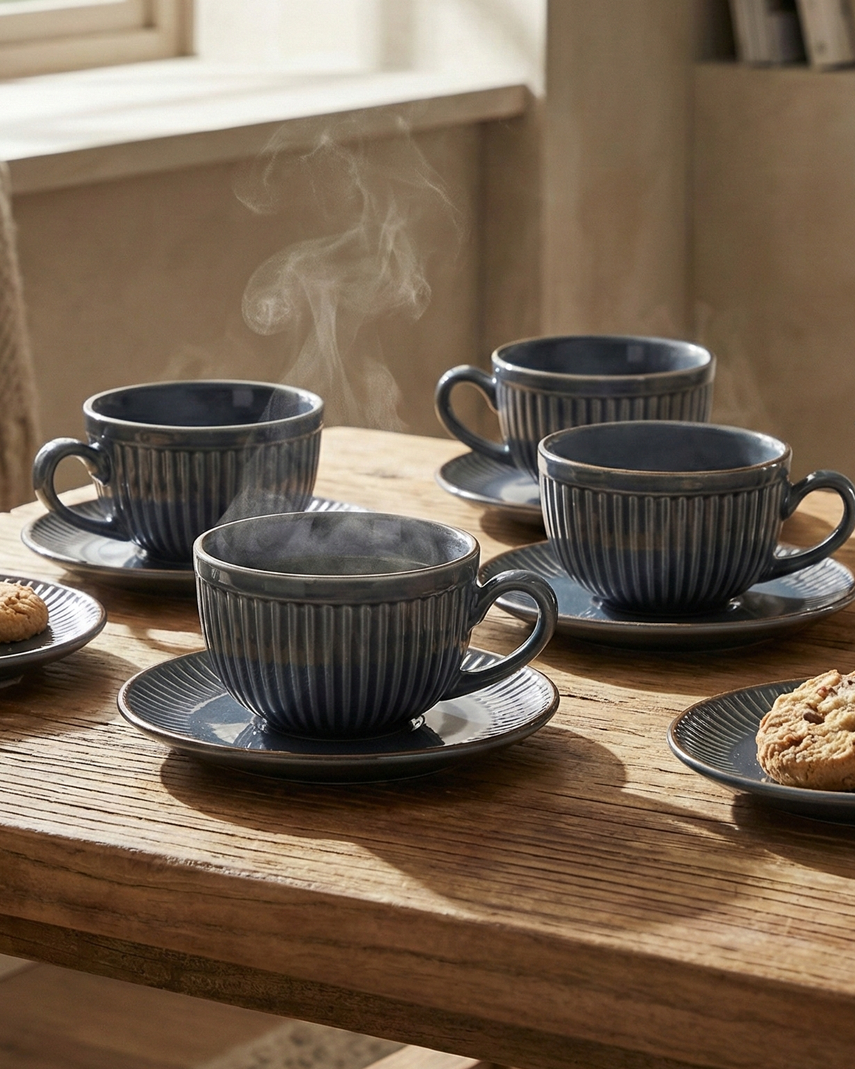 Aesthetic new bone china tea cups set
