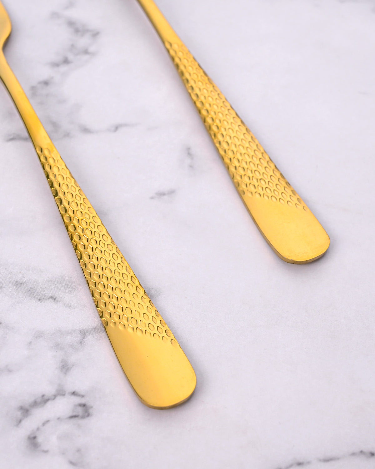 Elegant Golden Steel Forks for Everyday Dining and Entertaining