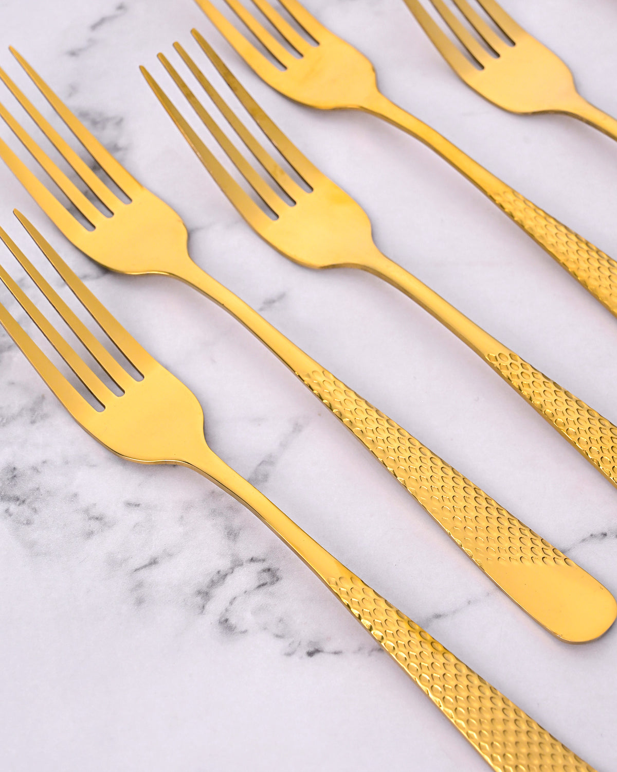 Timeless Gold Forks with a Sleek and Polished Design