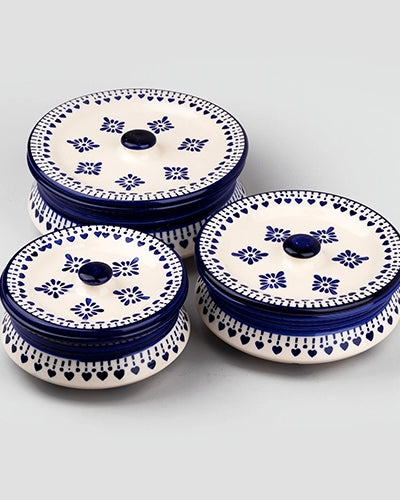 Traditional serving bowls for dining table