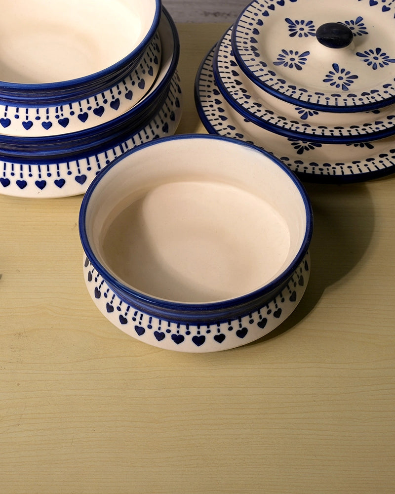 Decorative traditional bowls for serving food