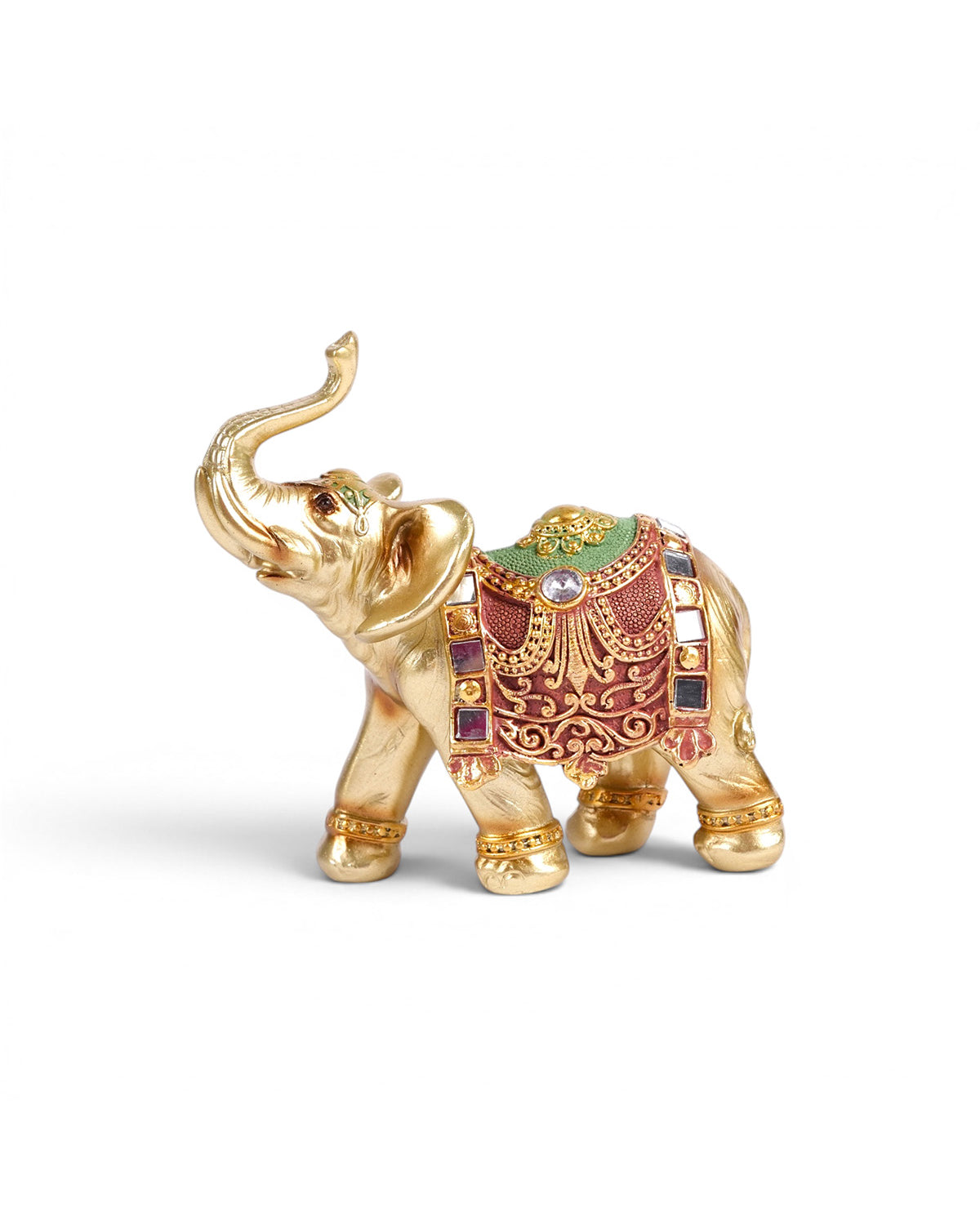 Decorative Vaibhav Golden Elephant Figurine for home interiors