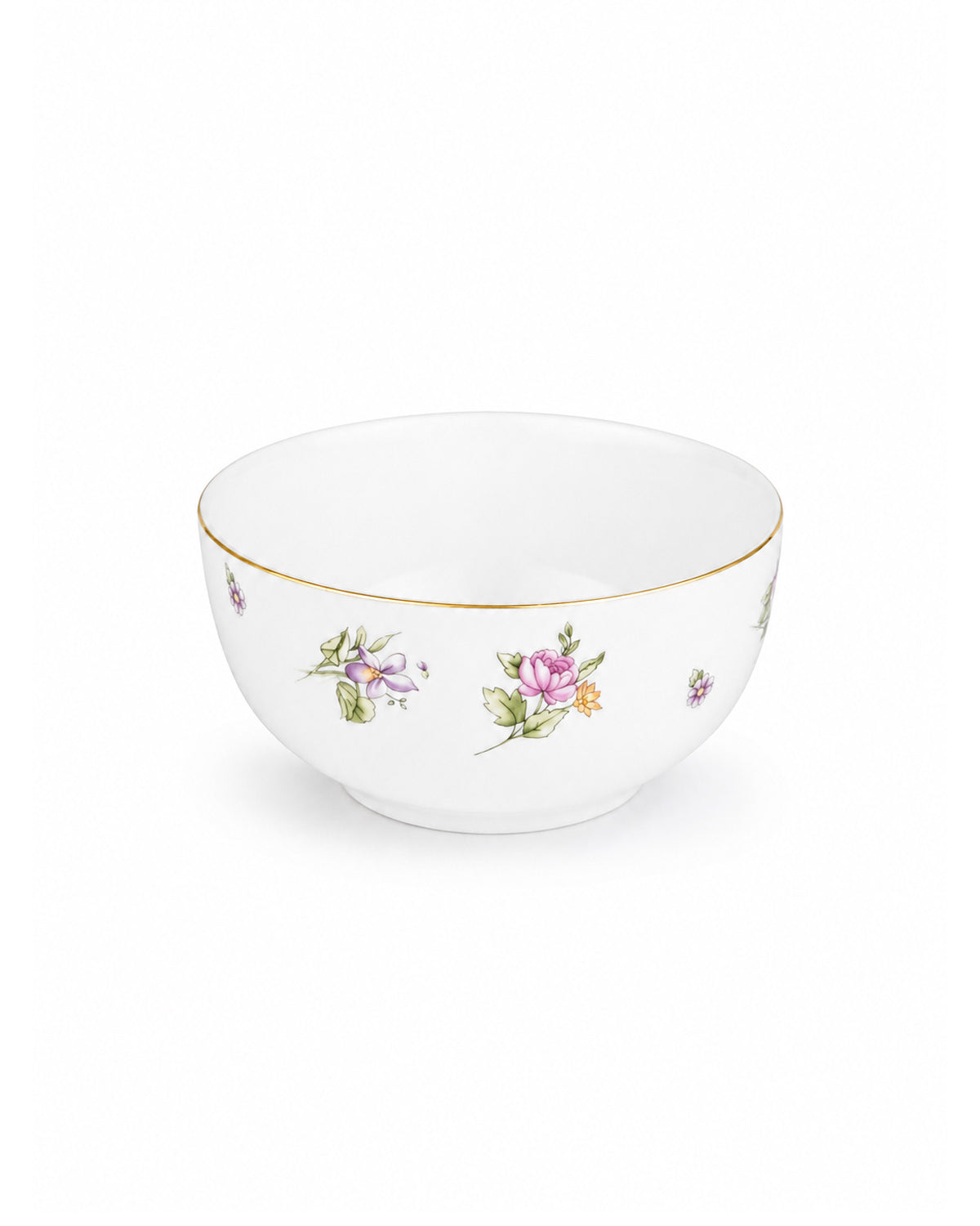 Victorian Ode 24K gold dining bowl