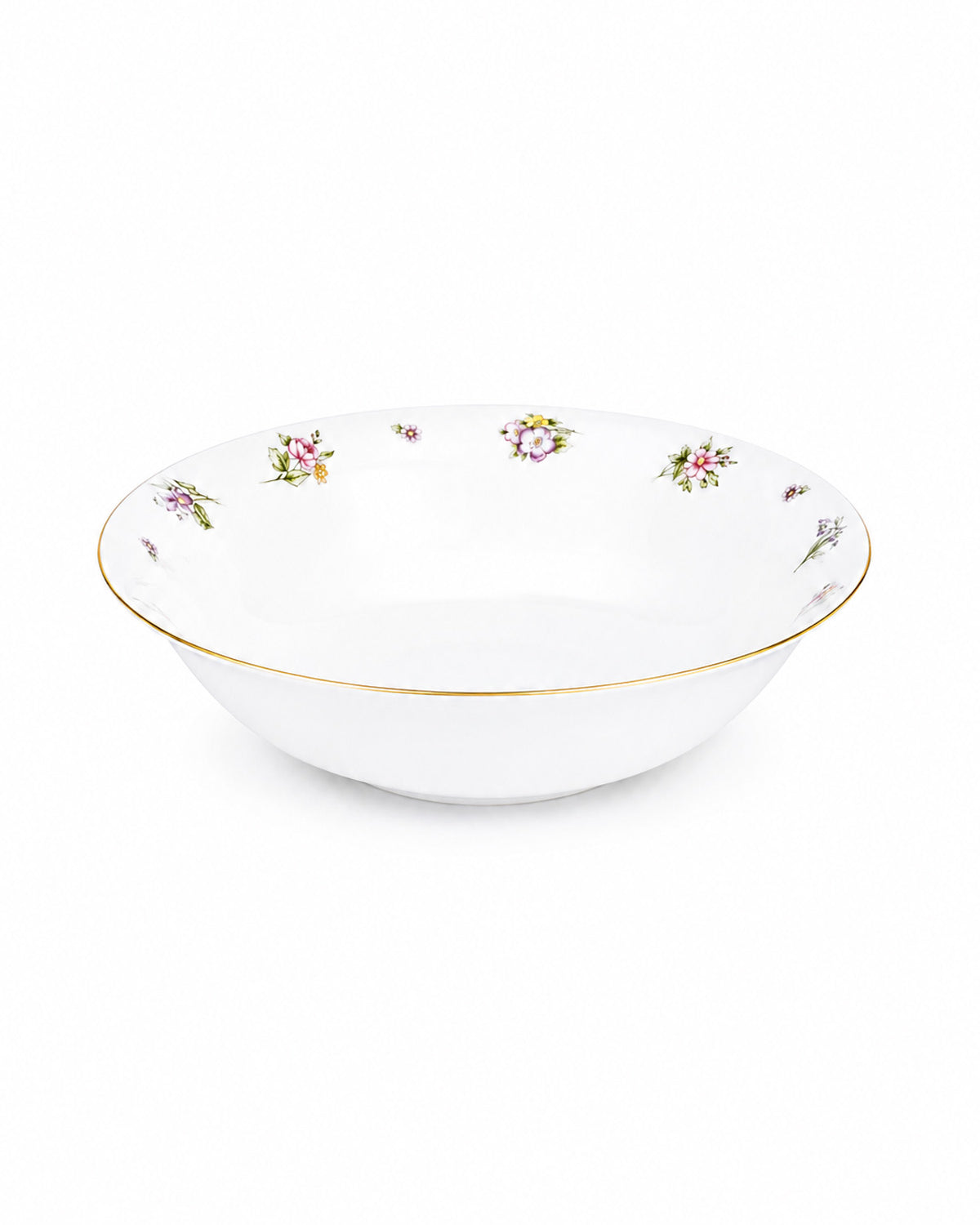 Victorian Ode 24K gold serving bowl