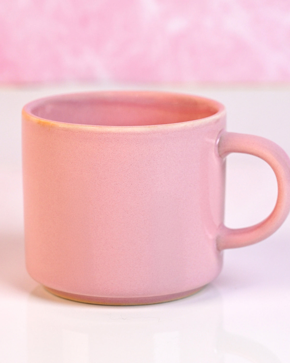 Candy Pink New Bone China Tea Cups Set of 2