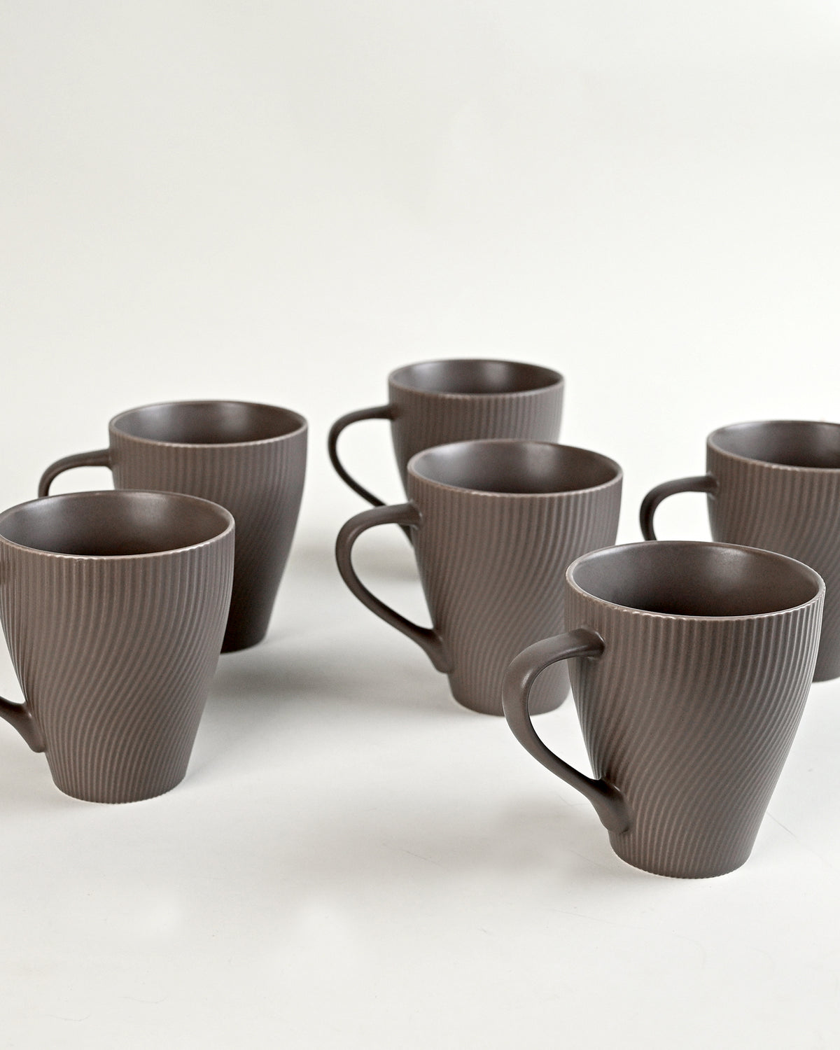 Cedar Unique New Bone China Coffee Mug Set of 6