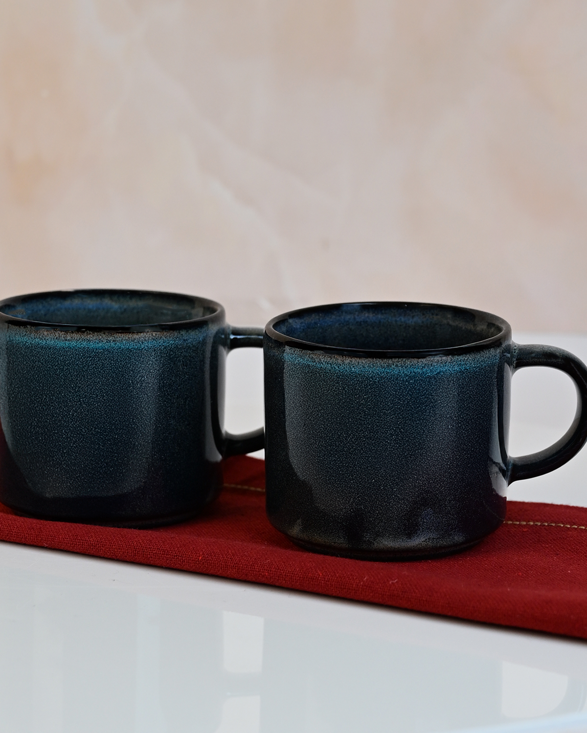 Dusky New Bone China Tea Cups Set of 2