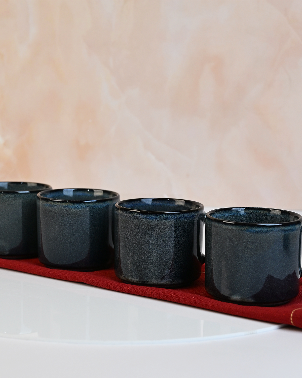 Dusky New Bone China Tea Cups Set of 4