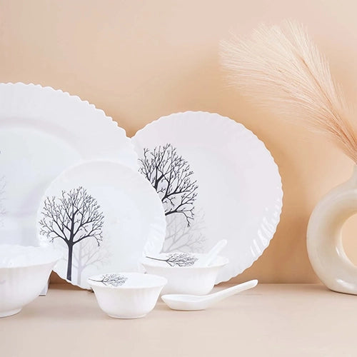 33 Pcs Tree Design Dinner Set