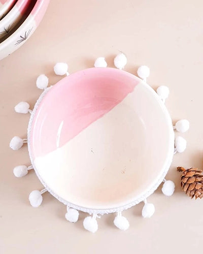 Premium Blush Pink Bowl (Set of 4)
